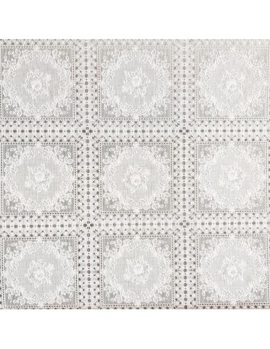 Nappe toile cirée Captain Cook Loredana - Blanc
