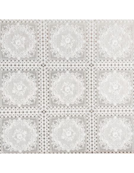 Nappe toile cirée Captain Cook Loredana - Blanc