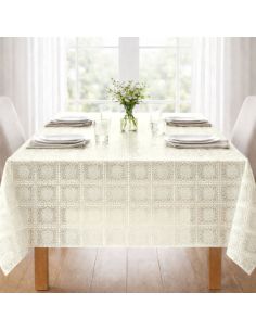 Nappe toile cirée Captain Cook Loredana - Crème 2