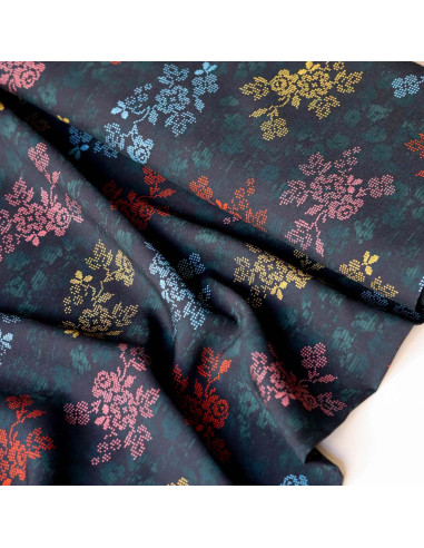 Tissu viscose Empreinte - Lise Tailor