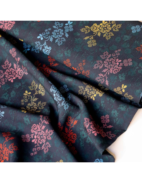 Tissu viscose Empreinte - Lise Tailor