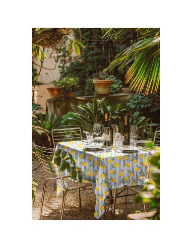 Toile de coton canvas - Citrons