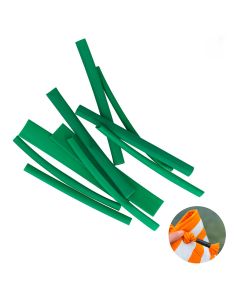 Lot de 10 gaines thermorétractable pour cordon - Vert