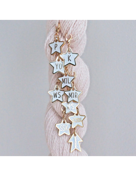 Marqueurs de maille ouverts - Assistant glitter