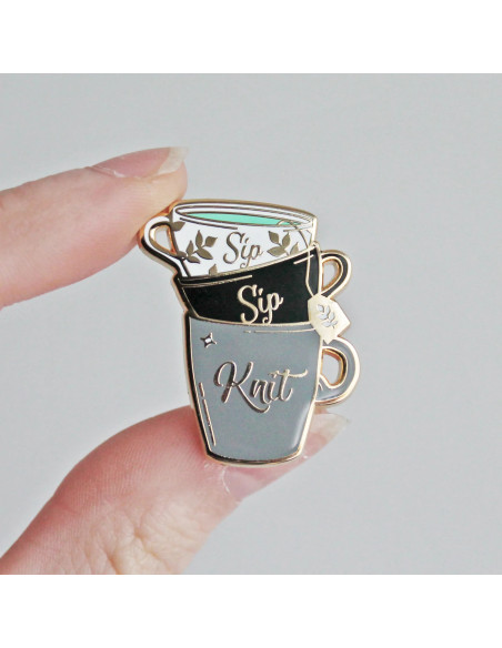 Pin's tasse de thé