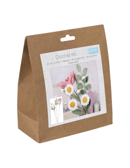 Kit de crochet amigurumi- Bouquet de fleurs