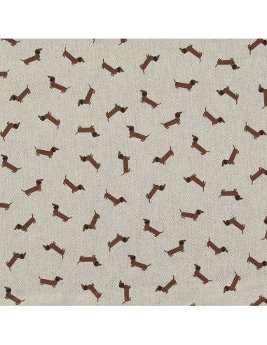 Toile de coton canvas premium - Teckel