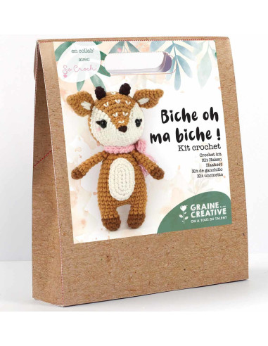 Kit crochet - Biche oh ma biche !