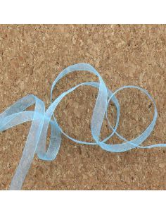 Ruban organza - Turquoise