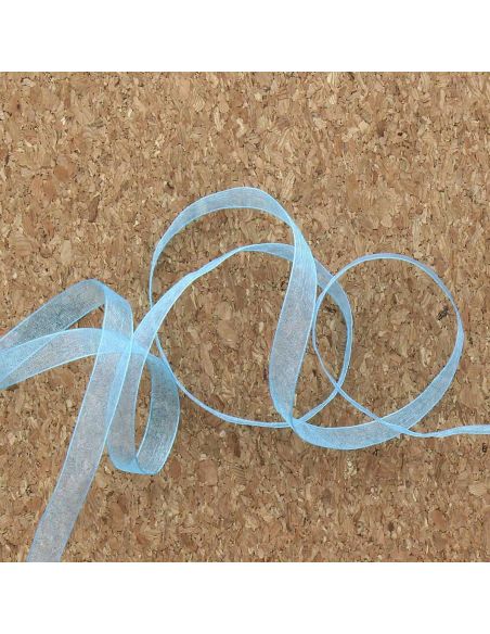 Ruban organza - Turquoise