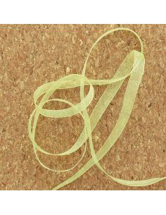 Ruban organza - Vert anis