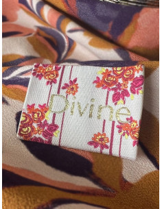 Étiquette tissée à coudre - Divine Magnolia 2