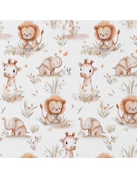 Tissu popeline de coton - Melte blanc