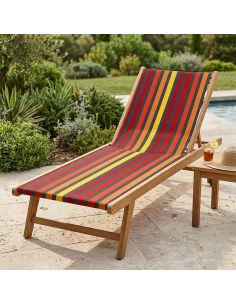 Toile transat - Etna orange 2