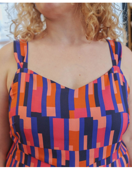 Tissu viscose Bookline - Lise Tailor