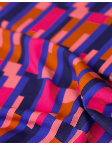 Tissu viscose Bookline - Lise Tailor