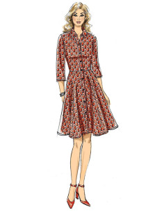 Patron de robe - Butterick 6702 2