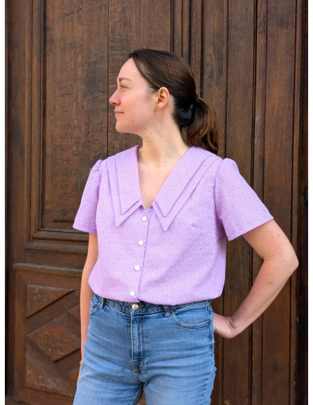 Patron de blouse Nymphes - Anna Rose patterns
