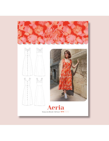 Patron de robe - Aeria - Lise Tailor