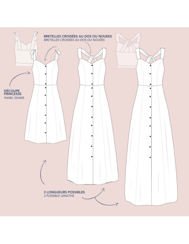Patron de robe - Aeria - Lise Tailor