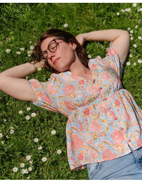 Tissu viscose Camelia - Lise Tailor