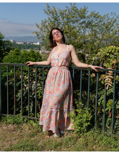Tissu viscose Camelia - Lise Tailor