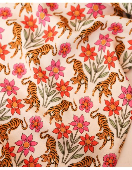 Tissu viscose Fauves - Lise Tailor