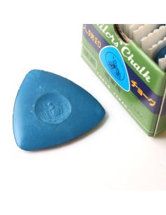 Boîte de 10 craies tailleur professionnelles - Bleu