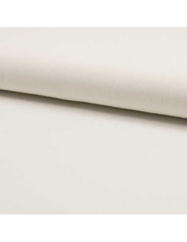 Tissu crêpe de viscose - Écru