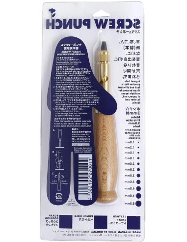 Perforateur rotatif pour cuir Nonaka