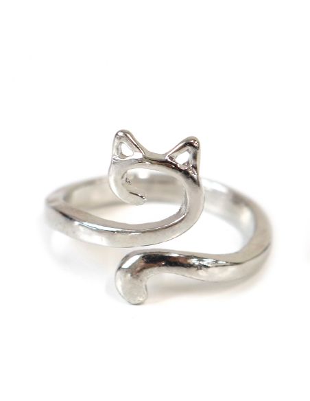 Bague pour crochet - Chat