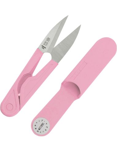 Coupe-fils avec capuchon aimanté Itokiri-kun Misuzu 110 mm - Rose