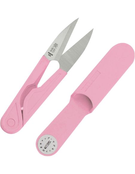 Coupe-fils avec capuchon aimanté Itokiri-kun Misuzu 110 mm - Rose