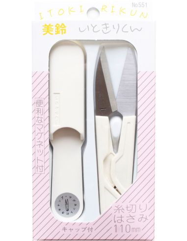 Coupe-fils avec capuchon aimanté Itokiri-kun Misuzu 110 mm - Écru