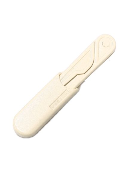 Coupe-fils avec capuchon aimanté Itokiri-kun Misuzu 110 mm - Écru