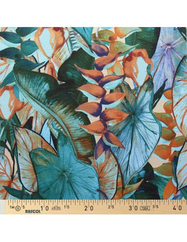 Toile transat - 160 cm - Guyane émeraude
