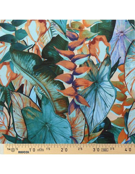 Toile transat - 160 cm - Guyane émeraude