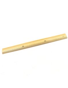 Règle de couture en bambou 30 cm – patronage et mesure