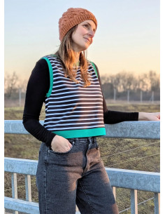 Patron de pull Jerzey - Anna Rose patterns