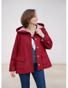 Patron de manteau Eurydice - Anna Rose patterns