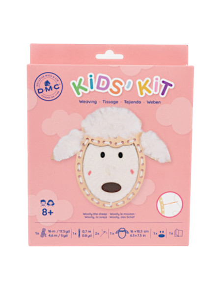 Kit tissage Kids'kit DMC - Wooly le mouton