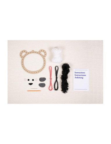 Kit tissage Kids'kit DMC - Pasha le panda
