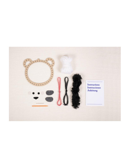 Kit tissage Kids'kit DMC - Pasha le panda
