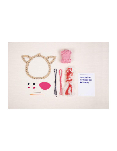 Kit tissage Kids'kit DMC - Rosy le cochon