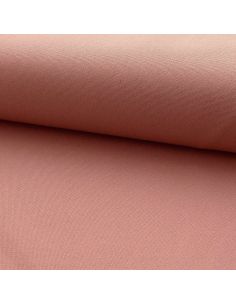 Toile de coton canvas demi-natté - Vieux rose