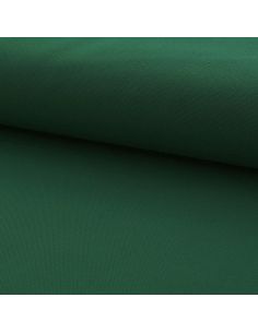 Toile de coton canvas demi-natté - Vert foncé