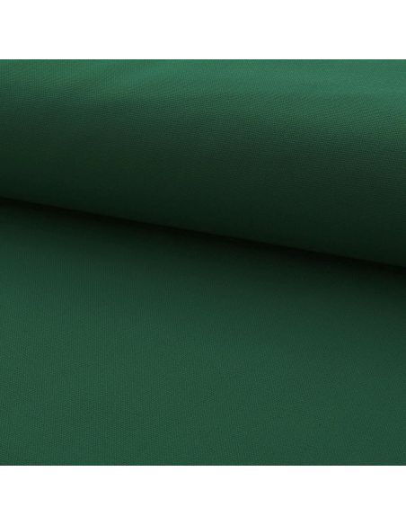 Toile de coton canvas demi-natté - Vert foncé
