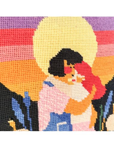 Kit canevas par Milpoint - Amours lunaires