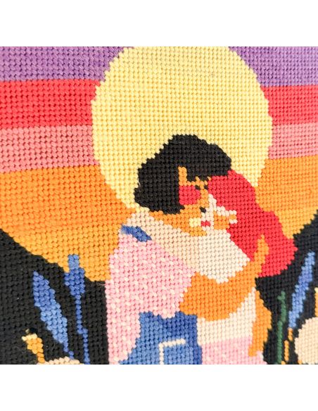 Kit canevas par Milpoint - Amours lunaires