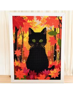 Kit canevas par Milpoint - Emeraude d'automne